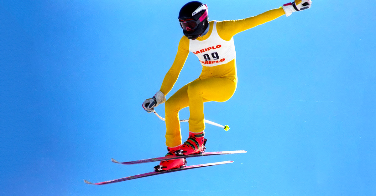 Lamine Gueye Skieur sénégalais