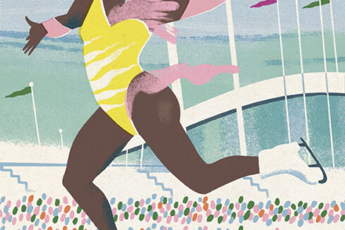 Surya Bonaly a rompu la glace ©Charlotte Molas