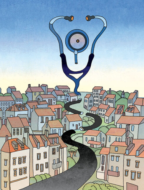 Déserts médicaux ©Jeanne-Macaigne