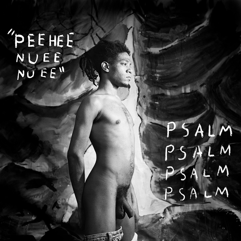 Louis Jammes Basquiat profil nu.Paris 1988jpg