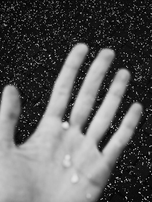 Grêle à Kiev - Snow grains in Kyiv ©Lisa Bukreyeva
