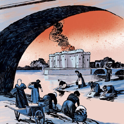 La blanchisseuse ©Erwann Terrier