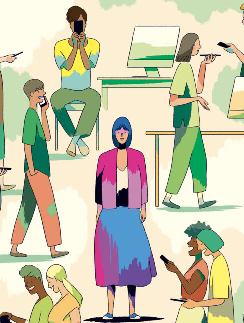 Connectés (détail) ©Matthieu Méron