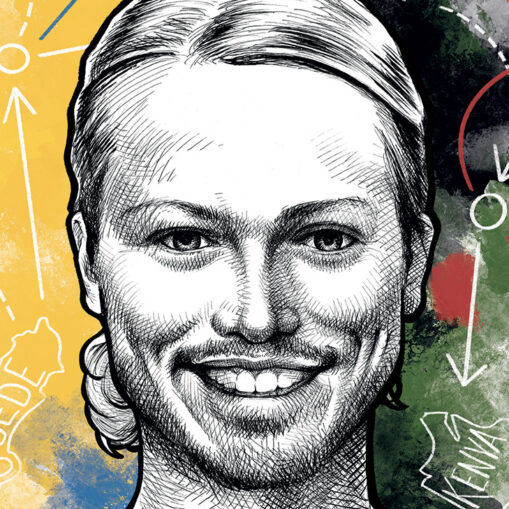 Portrait du kényan blanc ©Edouard Pont