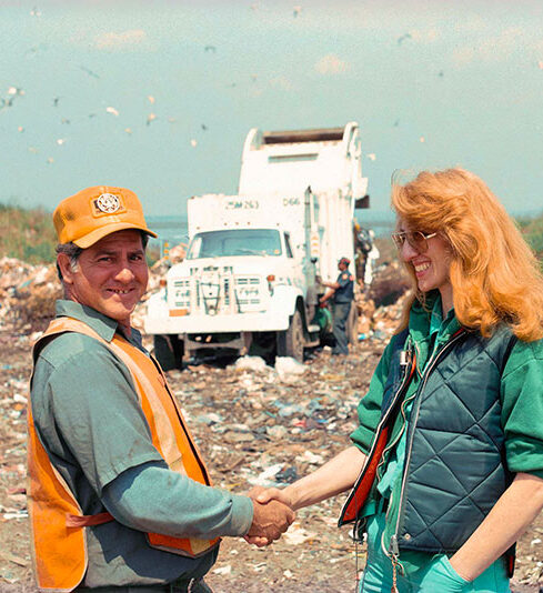 Mierle Laderman Ukeles, Touch Sanitation Performance, 1979-1980